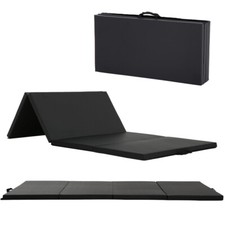 Gymnastics Mat 2"Thick 4 Foldding Mat Gymnastic Tumbling Mat Indoor/Outdoor Mat