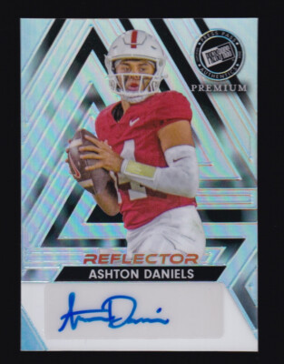 2024 Leaf Press Pass Premium - Ashton Daniels #BA-AD1 Silver Reflector /25