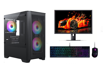 ULTRASCHNELLER i3 i5 i7 Desktop Gaming Computer PC 2TB 16GB RAM GTX 1660 Windows 10
