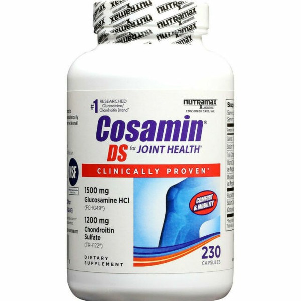 Nutramax Laboratories Cosamin DS Glucosamine HCI 1500mg and Chondroitin
