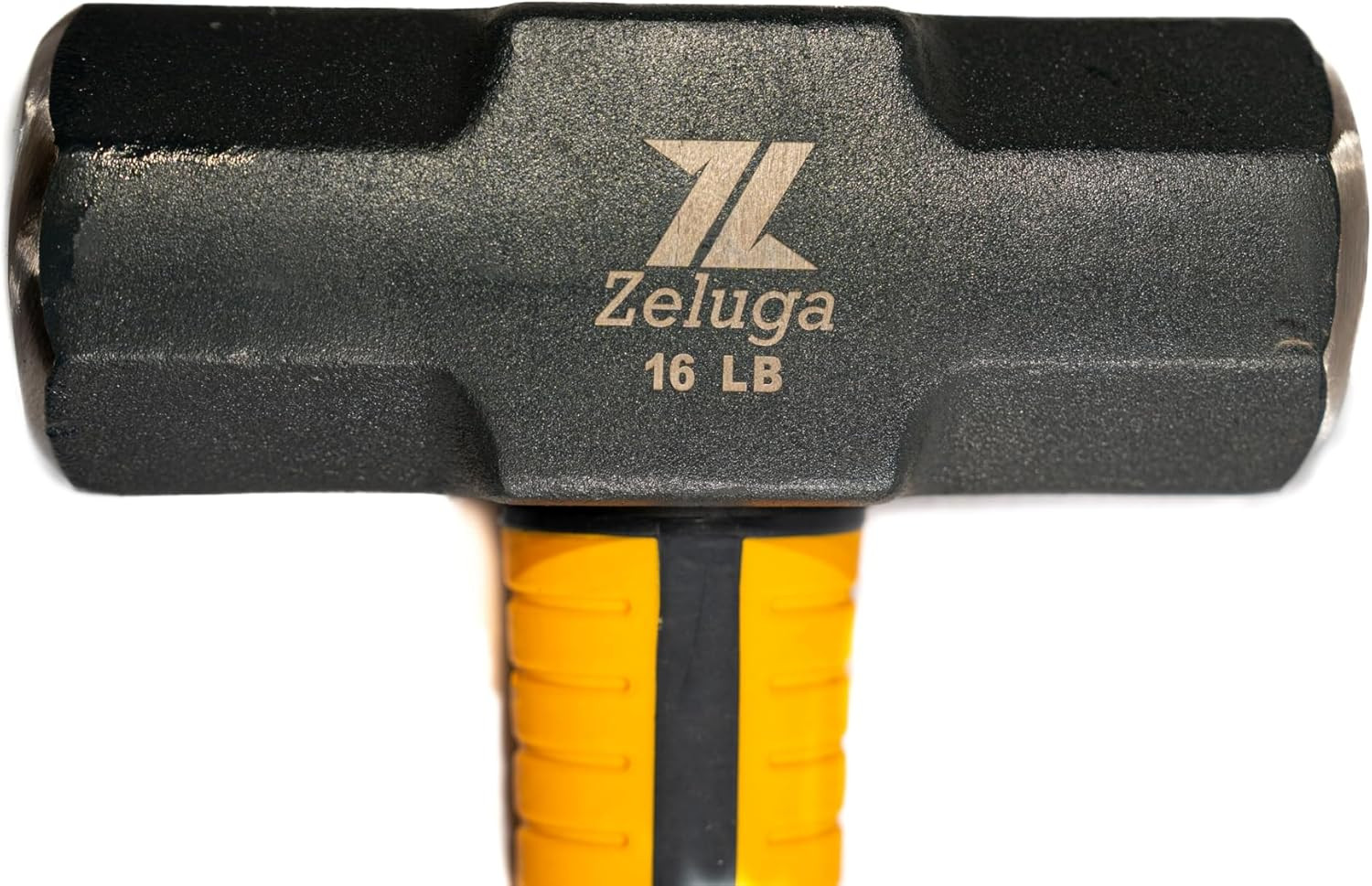 25-353 36In. 16 Lbs Pro Sledge and Club Hammer with 5G Fiberglass Handle, Drilli