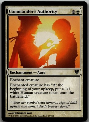 Commander's Authority U Avacyn Restored 13 LP