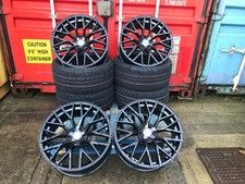 Alloy Wheels + TYRES 20" Audi A4 A5 A6 A7 A8 Q3 Q5 5x112 R8 STYLE