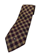 Burberry Tie/Silk/Brw/Check/Men'S