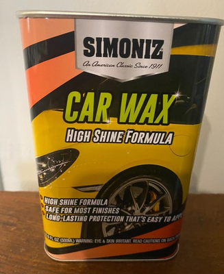 #ad Simoniz High Shine Formula Car Wax 16.9 fl oz **American Classic since 1911 $14.99