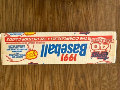 1991 Topps Baseball Complete Factory Set