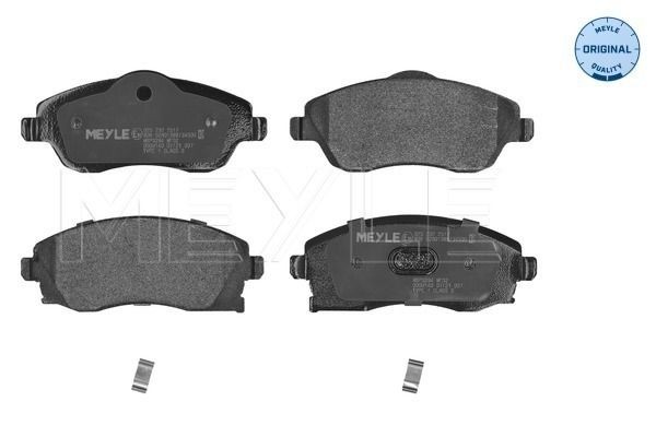 NEU - Meyle 0252322517 Bremsbelagsatz, Scheibenbremse FüR Opel-image