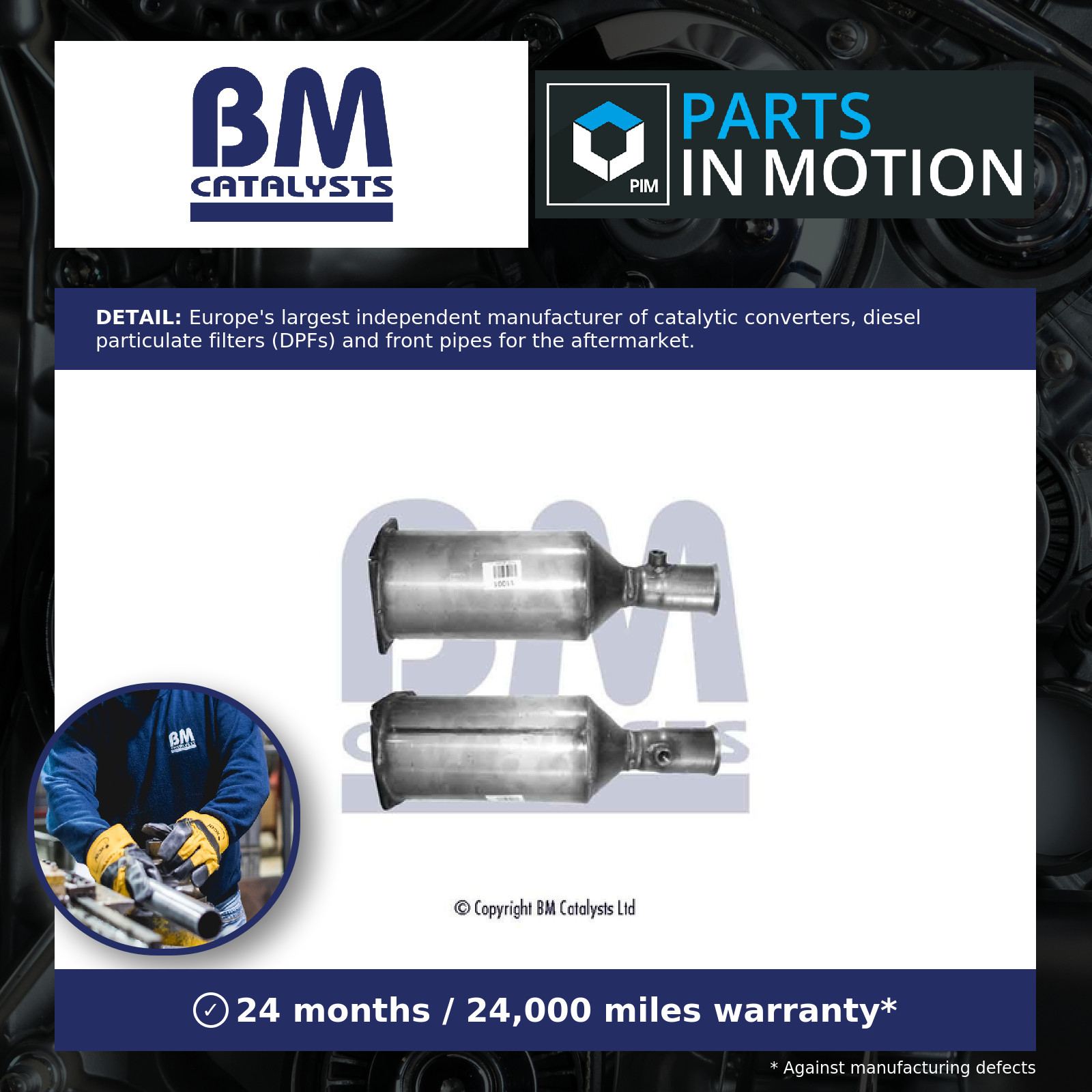 FOR CITROEN C5 2.2HDi Mk.1 (4HX (DW12TED4) engine) 9/00-9/04 (Euro 3-4 DPF only) - Image 2