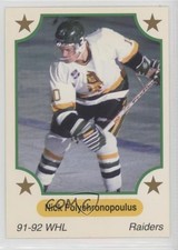 1991-92 7th Inning Sketch WHL Nick Polychronopoulus #249 0a4