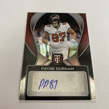 2024 Panini Totally Certified Payne Durham Auto SIG-PDM NFL Tampa Bay Buccaneers