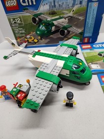 LEGO CITY Airport Cargo Plane 60101 Complete Set w/ Manuals Box Retired