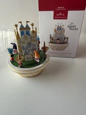 Disney It's A Small World Happiest Cruise 2024 Hallmark Keepsake Ornament READ!!