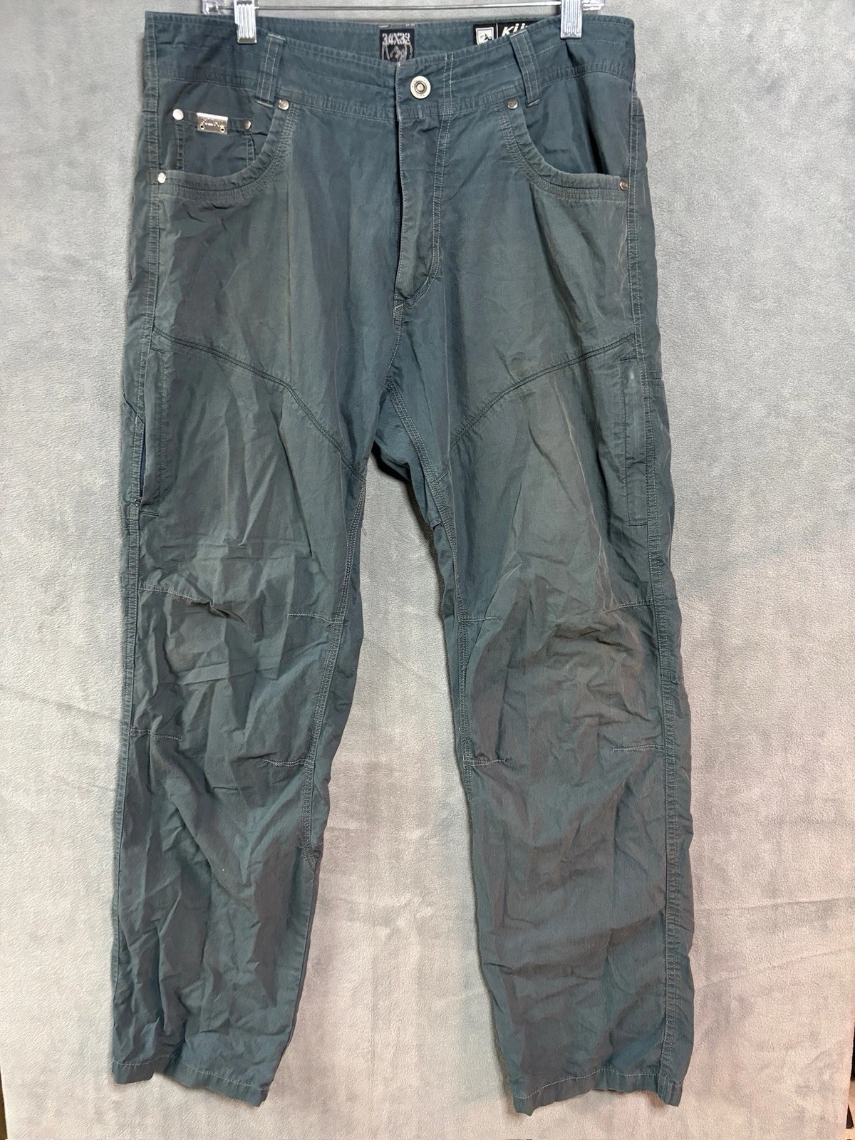 Kuhl Pants Mens 34X32 Teal Hiking Climbing Trekking Outdoor Work Stretch Pants
Opens in a new window