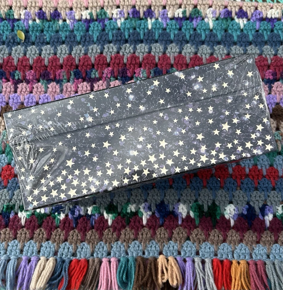 NOS Celestial Sun Moon Stars Picture Catalog File Decorative Storage Box - Image 3 of 4