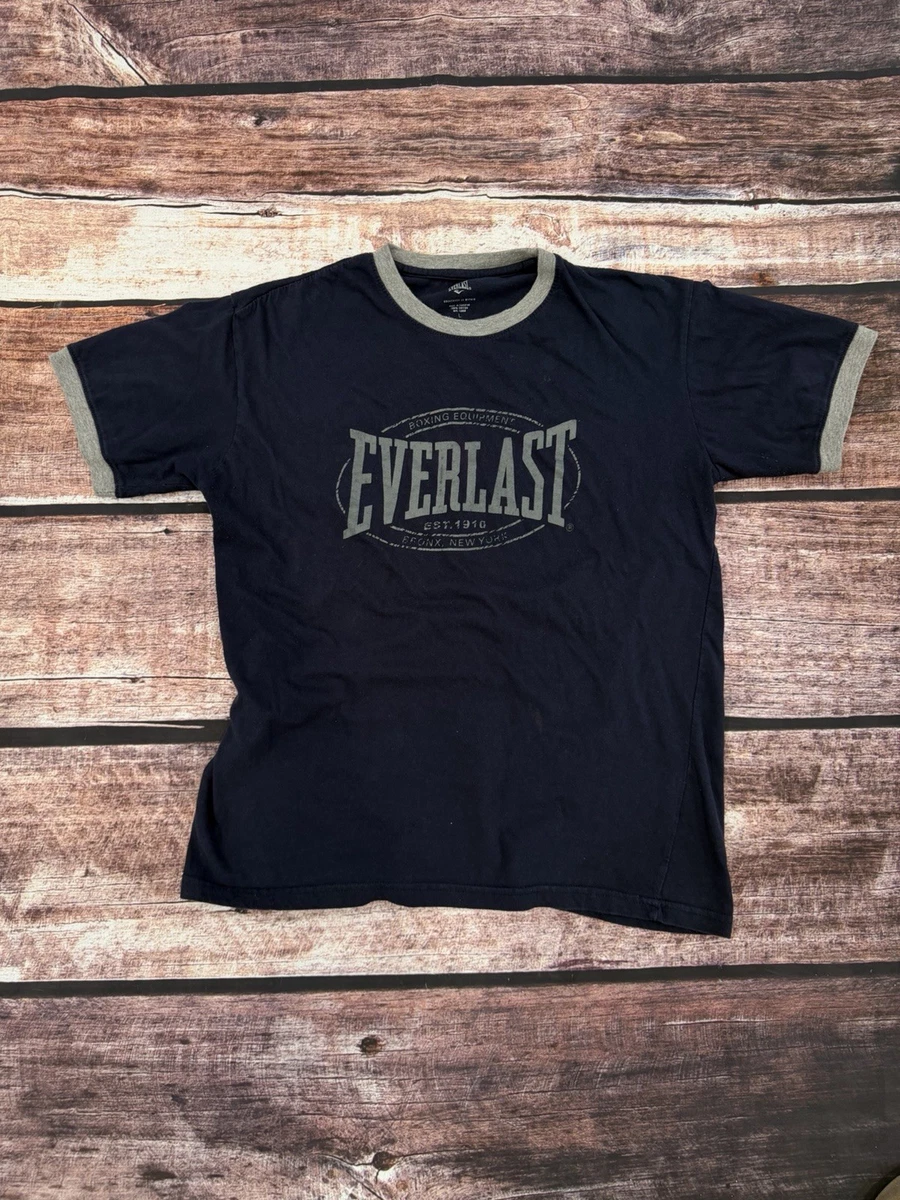 T-shirt Noir Homme Everlast Russel | Déstockage Everlast