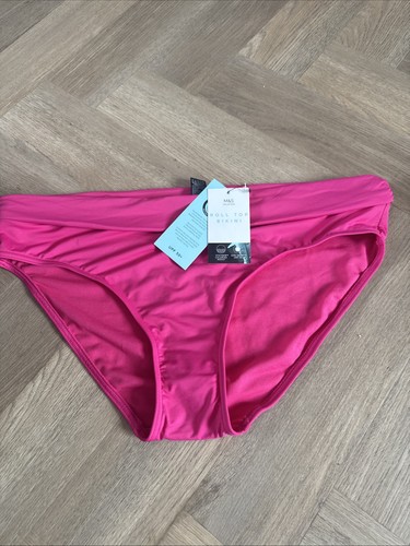 Parte inferior de bikini Marks and Spencer Roll Top talla 18 - Imagen 2 de 6