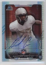 2015 Bowman Chrome Rookie Prism Refractor 3/5 Rashad Greene #RCRA-RGR Auto 0f8