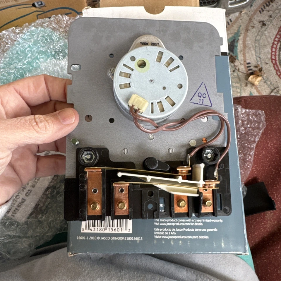 INTERRUPTOR DE TIEMPO DE REPUESTO JASCO 15601 5 HP SE ADAPTA A CAJAS METÁLICAS GE TORK INTERMATIC* Foto 4 de 4