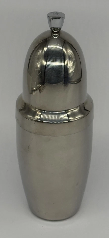 De colección. WMF Cromargan Coctelera Acero Inoxidable MCM Atomic Años 70 Jo Laubner 18/10 Foto 2 de 4