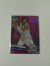 2023-24 Bowman University Chrome Dillon Jones #1 Pink Refractor RC