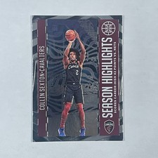 2020-21 Panini Illusions Season Highlights #6 Collin Sexton Cavaliers Card