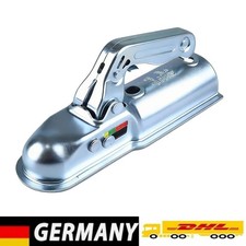 Zugmaul Kupplungsklaue Zugkugelkupplung Anhänger 800 Kg 60 mm vierkant m Schloss