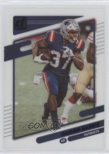 2021 Panini Clearly Donruss Blue 75/99 Damien Harris #33 0s55