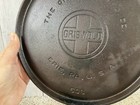 Griswold 8 Round Cast Iron Handled Griddle Erie 608 Large Block Logo Pan Clean — photo 3