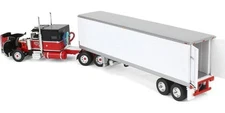 Peterbilt 359 and 60" Sleeper and 40' Refrigerated Trailer Pirkle Freight Lines