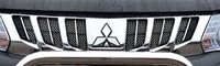 Mitsubishi L200 5Th Gen - Oberer Grillsatz - Silbern (2015 - )