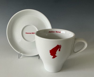 Julius Meinl Classic 9 oz Jumbo Cup with Saucer Vienna 1862 Made in Italy NEW!!