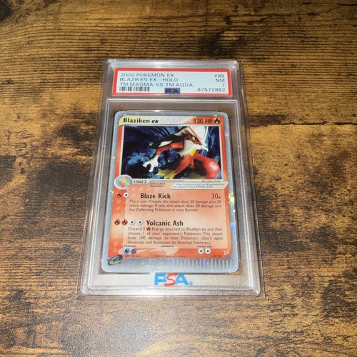 Blaziken ex graded PSA 7 for sale on eBay