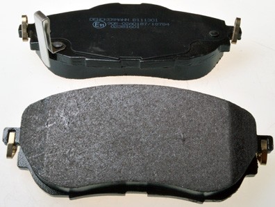 Vorderachse Denckermann B111301 Bremsbelagsatz, Scheibenbremse FüR Toyota-image