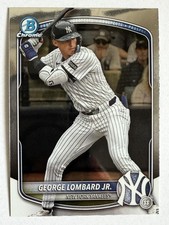 2025 Bowman Chrome #BCP-164 George Lombard Jr Base New York Yankees