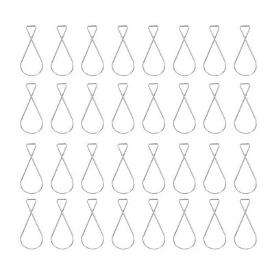 40 Pcs Ceiling Hanger Suspended Hooks Tile Clips for Hanging Classrooms