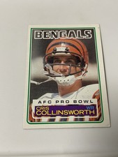 1983 Topps NFL Cincinnati Bengals Cris Collinsworth