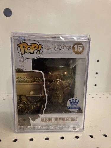 Funko Pop 15 Albus Dumbledore Harry Potter- Gold Metallic Exclusive