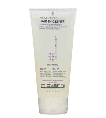 Giovanni More Body Hair Thickener Volumizing Styling Gel 6.8 Oz