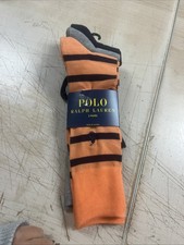 Polo Ralph Lauren Men's 3 Pair Dress Casual Socks Multi Color 10-13 Striped