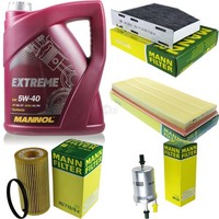 Mann Inspektionspaket 5L Mannol Extreme 5W-40 FüR Vw Golf V 2.0 Gti Audi Tt A3