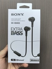 Genuine new Sony Bluetooth WI-XB400 heavy bass stereo wireless bluetooth headset