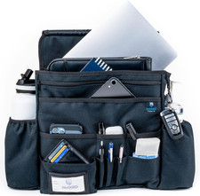 Car Seat Organizer - Front Seat Organizer For Passenger Seat - Car Office For Wo
