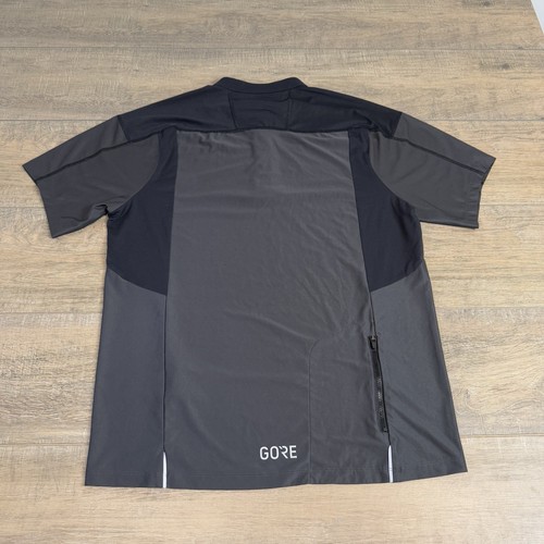GORE Mens Short Sleeve 1/4 Zip Shirt Medium Athletic Slash Pocket High Quality C - Picture 18 of 24
