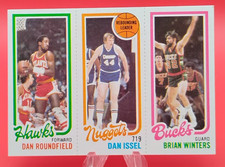 1980-81 Topps Basketball #29/73/152 Roundfield, Dan Issel HOF, Brian Winters