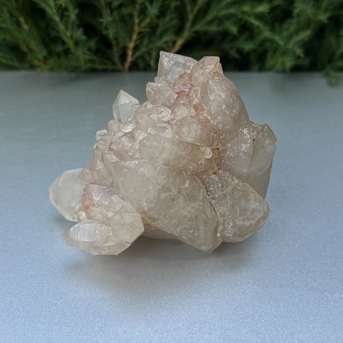 Seltener rosa Himalaya-Quarz 135 g heilender Lemurischer Doppelterminal-Stein Seltener rosa Himalaya-Quarz 135 g heilender Lemurischer Doppelterminal-Stein