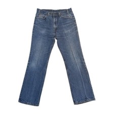 Vtg 80's Levi's 517 Orange Tab Mens 36x32 Fits 34x32 Boot Made in USA Fade