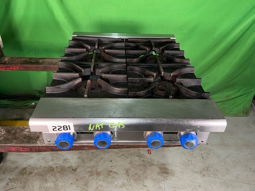 Imperial IHPA-4-24 24" (4) Burner Gas Countertop Hotplate 2281