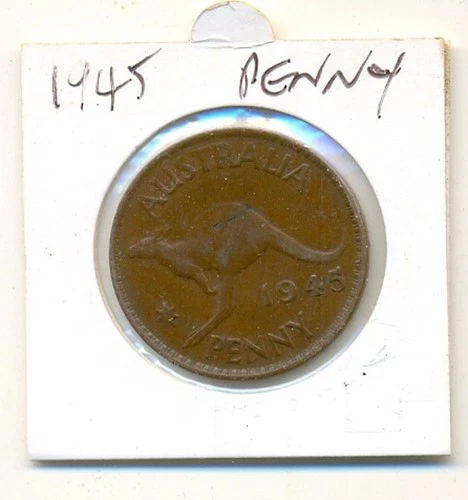 1945 George VI Penny — photo from the most recent tracked eBay sale