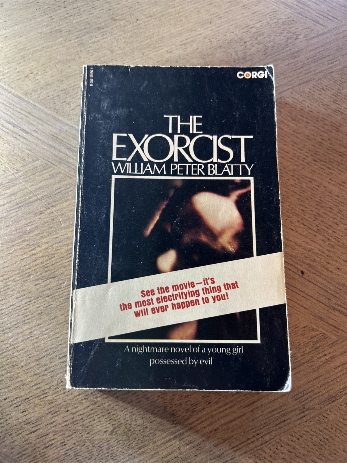 The Exorcist William Peter Blatty Paperback Book 1974 Vintage Corgi First Ed /5P