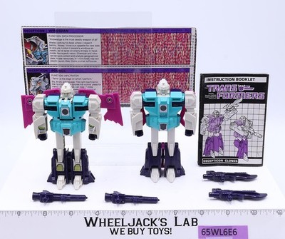 Pounce & Wingspan 100% Complete Vintage 1987 G1 Transformers Action Figure
